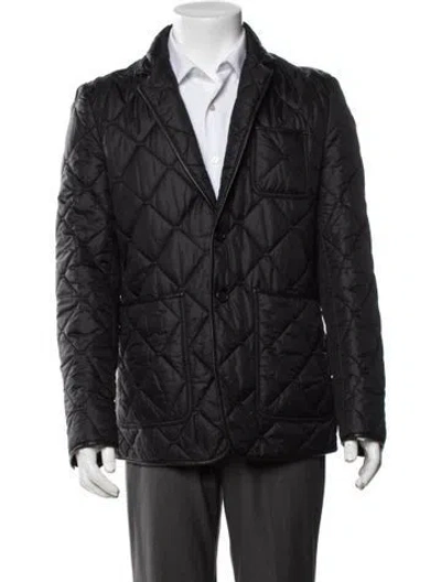 Pre-owned Burberry Jacket In Black