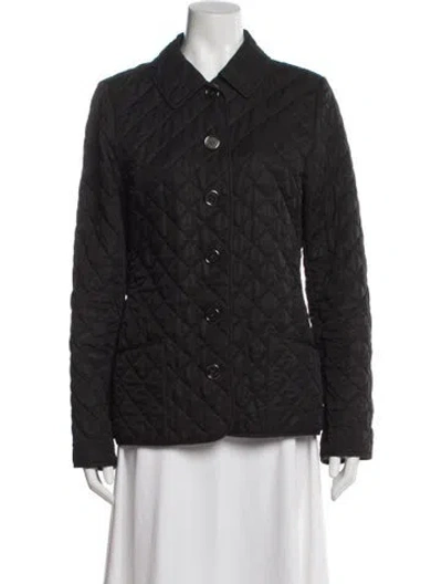 Pre-owned Burberry Jacket In Black