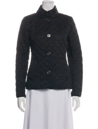 Pre-owned Burberry Jacket In Black