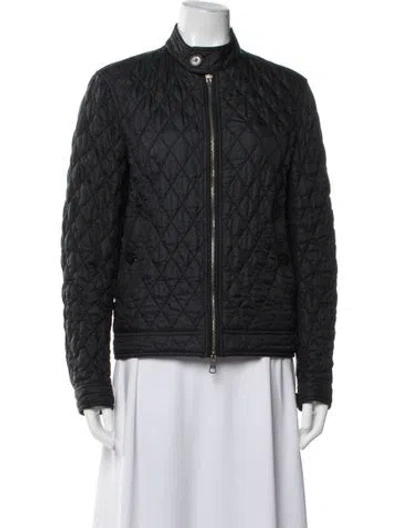Pre-owned Burberry Jacket In Black