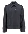 Burberry Jacket In Black