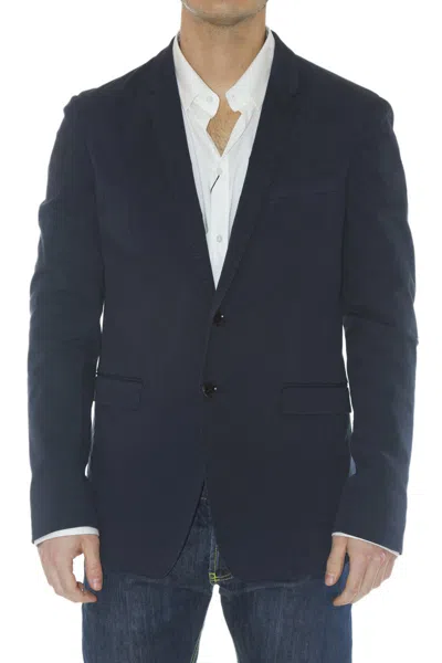 Burberry Jacket In Blue