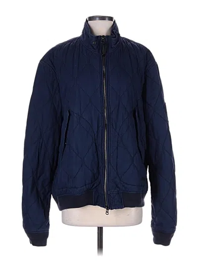 Pre-owned Burberry Jacket In Blue