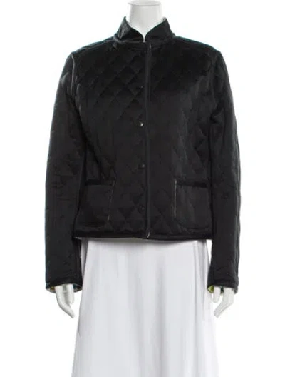 Pre-owned Burberry Jacket In Blue