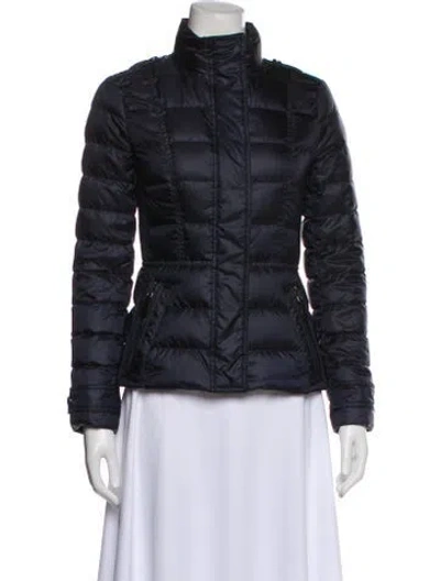 Pre-owned Burberry Jacket In Blue