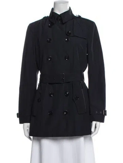 Pre-owned Burberry Jacket In Blue