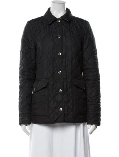 Pre-owned Burberry Jacket In Blue
