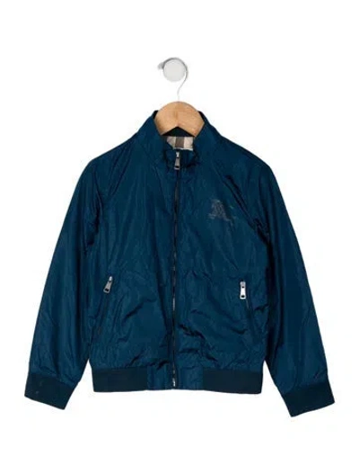 Pre-owned Burberry Kids' Jacket In Blue