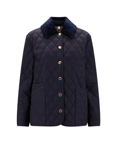 Burberry Jacket In Blue