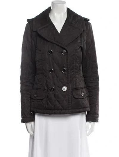 Pre-owned Burberry Jacket In Brown