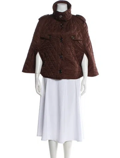 Pre-owned Burberry Jacket In Brown