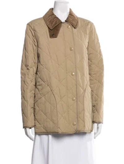Pre-owned Burberry Jacket In Brown