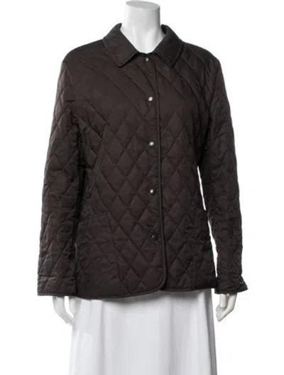 Pre-owned Burberry Jacket In Brown