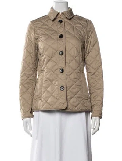 Pre-owned Burberry Jacket In Brown