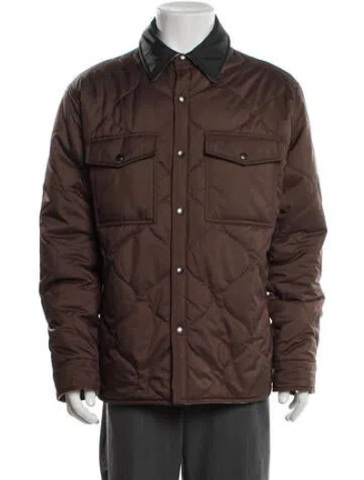 Pre-owned Burberry Jacket In Brown