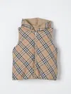 BURBERRY WAISTCOAT BURBERRY KIDS COLOR BEIGE,412228022