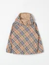 Burberry Rufus Hooded Woven-blend Jacket 4-14 Years Sand Ip Check In Beige