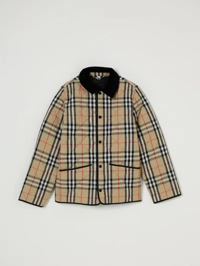 BURBERRY JACKET BURBERRY KIDS COLOR BEIGE,431440022