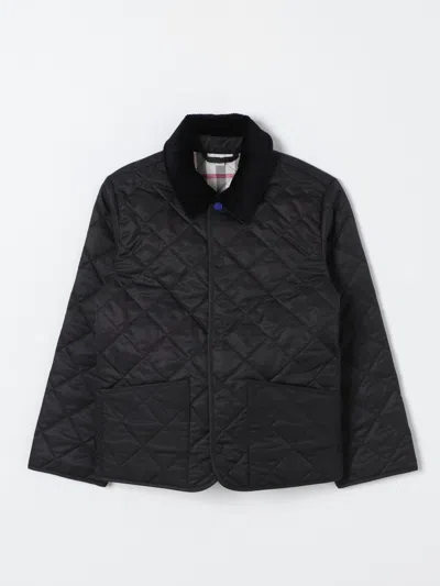 Burberry Kid - Quilted Barn Jacket In Schwarz