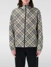 Burberry Reversible Check Snowdon Puffer Jacket In Beige