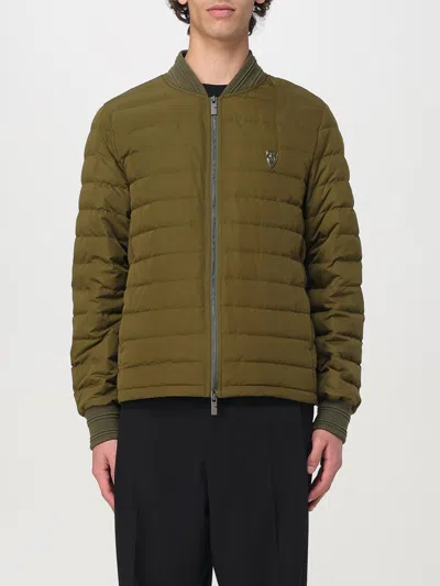 Burberry Olive Green Polyester Jacket