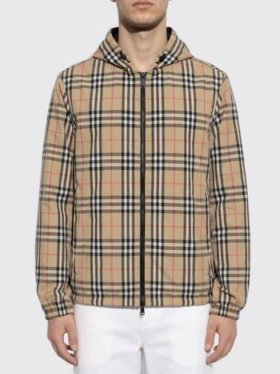 Burberry Jacket  Men Color Sand In Brown