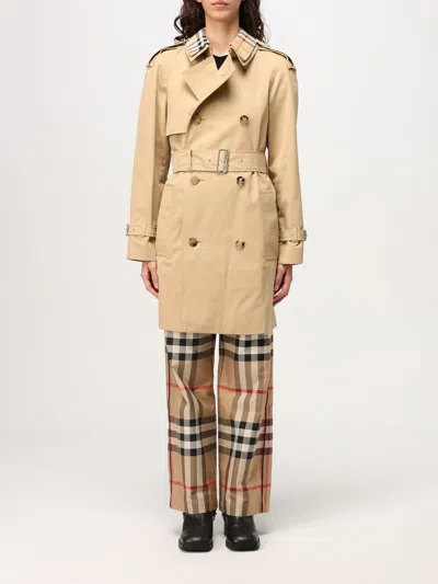 Burberry Jacket  Woman Color Beige In 米色