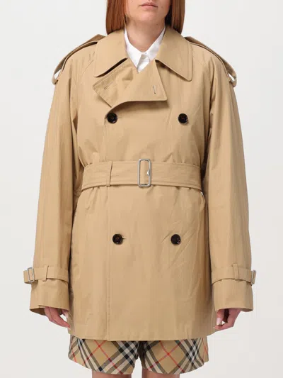 BURBERRY JACKET BURBERRY WOMAN COLOR BEIGE,F50930022