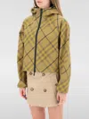 BURBERRY JACKET BURBERRY WOMAN COLOR BEIGE,F91230022