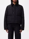 Burberry Check Lining Quilted Nylon Dorset Jacket Clothing In Black