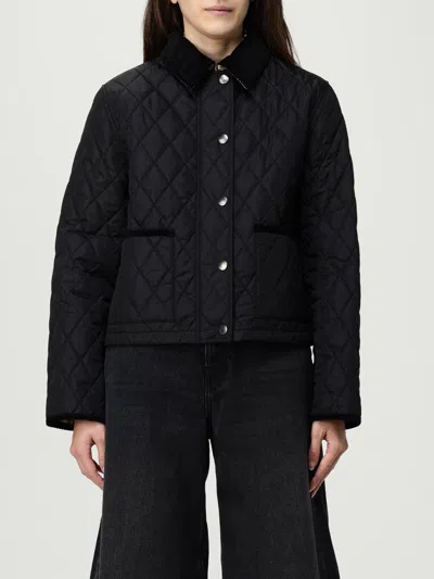 BURBERRY JACKET BURBERRY WOMAN COLOR BLACK,H13808002