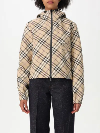 BURBERRY JACKET BURBERRY WOMAN COLOR NUDE,G51075226