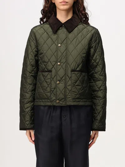 BURBERRY JACKET BURBERRY WOMAN COLOR OLIVE,G43375048