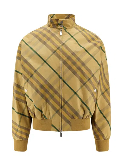 Burberry Jacket In Yellow