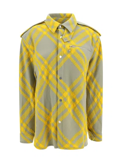 Burberry Jacket In Giallo