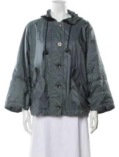 Pre-owned Burberry Jacket In Gray