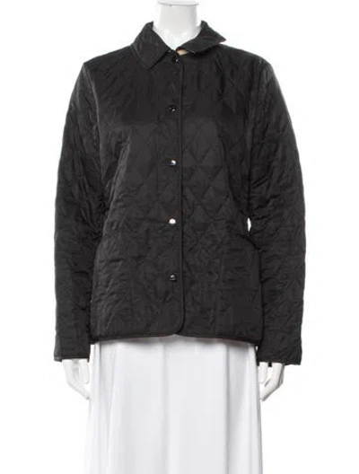 Pre-owned Burberry Jacket In Grey