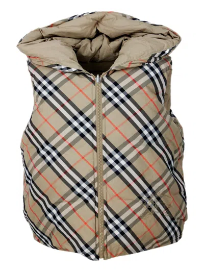 Burberry Kids' Jacket In Grey