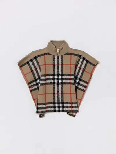 Burberry Jacket Kids  In Brown