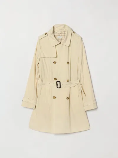 Burberry Jacket Kids Color Beige In Neutral