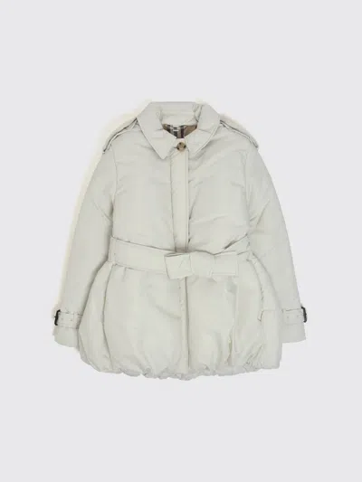 Burberry Jacket Kids Color Cream In White