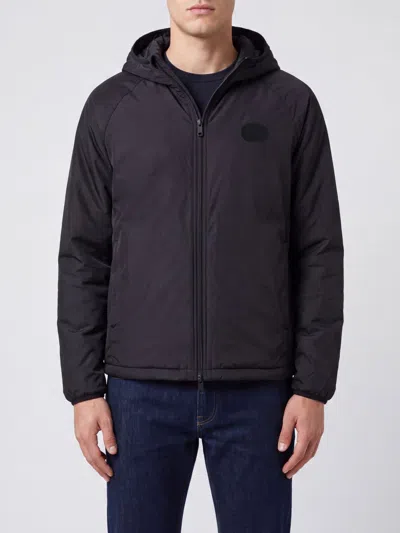 Burberry Jacket Men Color Black In Blue