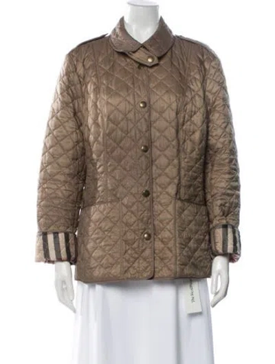 Pre-owned Burberry Jacket In Neutral