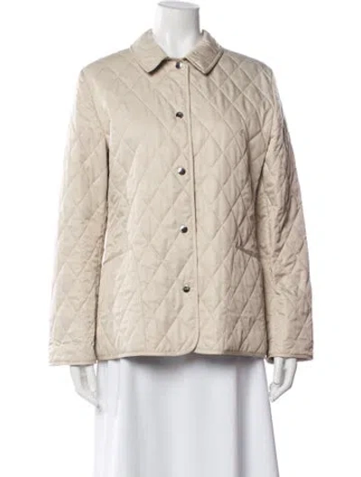 Pre-owned Burberry Jacket In Neutral