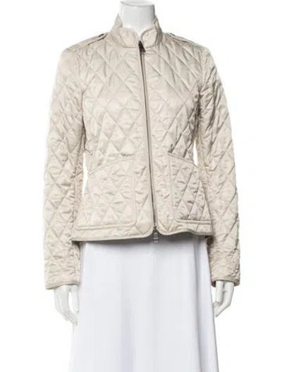 Pre-owned Burberry Jacket In Neutrals