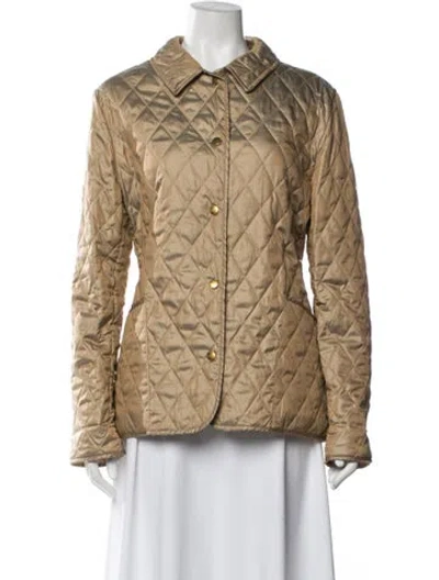 Pre-owned Burberry Jacket In Neutrals