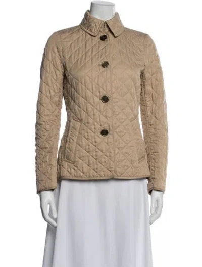 Pre-owned Burberry Jacket In Neutrals