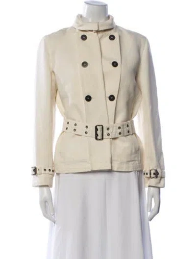 Pre-owned Burberry Jacket In Neutrals