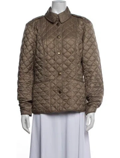 Pre-owned Burberry Jacket In Neutrals