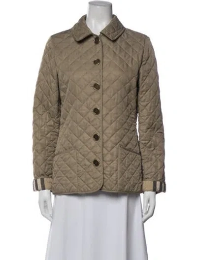 Pre-owned Burberry Jacket In Neutrals
